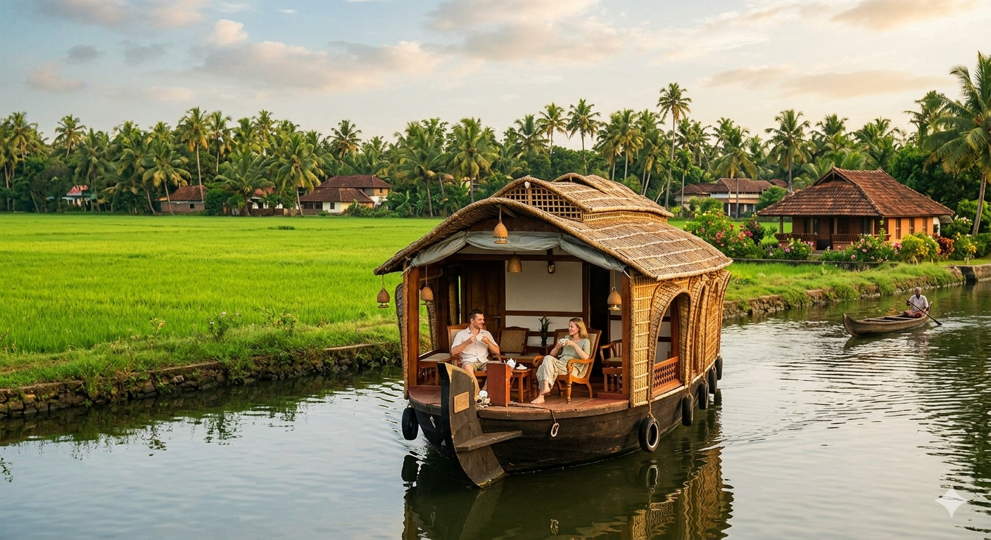 Alleppey Boating Kerala Heritage Wellness Cruise